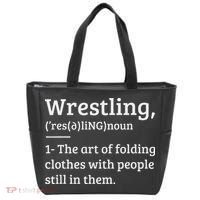 Wrestling Definition Wrestler Tote Bag thumb 0