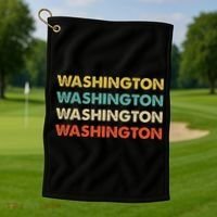 Washington Dc Golf Towel thumb 1