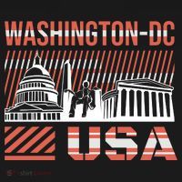 Washington DC Baby Long Sleeve Bodysuit thumb 2