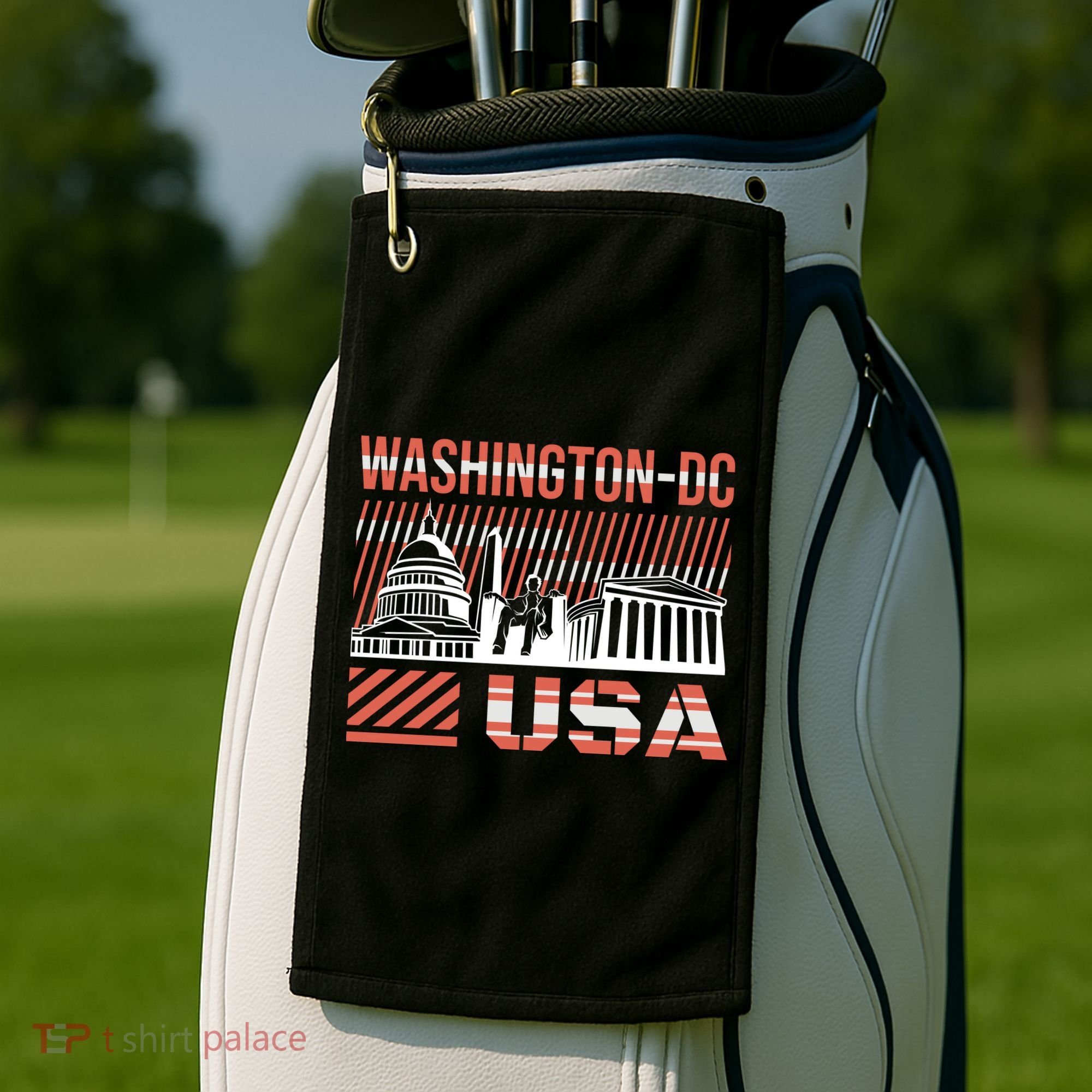 Washington DC Golf Towel