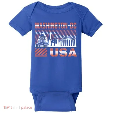 Washington DC Baby Bodysuit