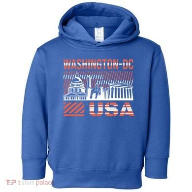 Washington DC Toddler Hoodie