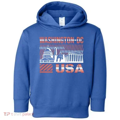 Washington DC Toddler Hoodie