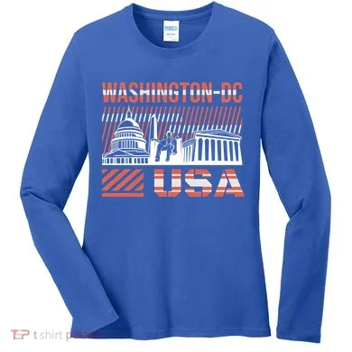 Washington DC Women's Long Sleeve Shirt