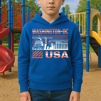 Washington DC Kids Hoodie thumb 2