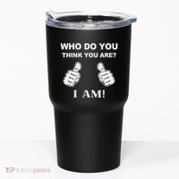 Who Do You Think You Are I Am Viral Funny Bowling Meme Tumbler thumb 0