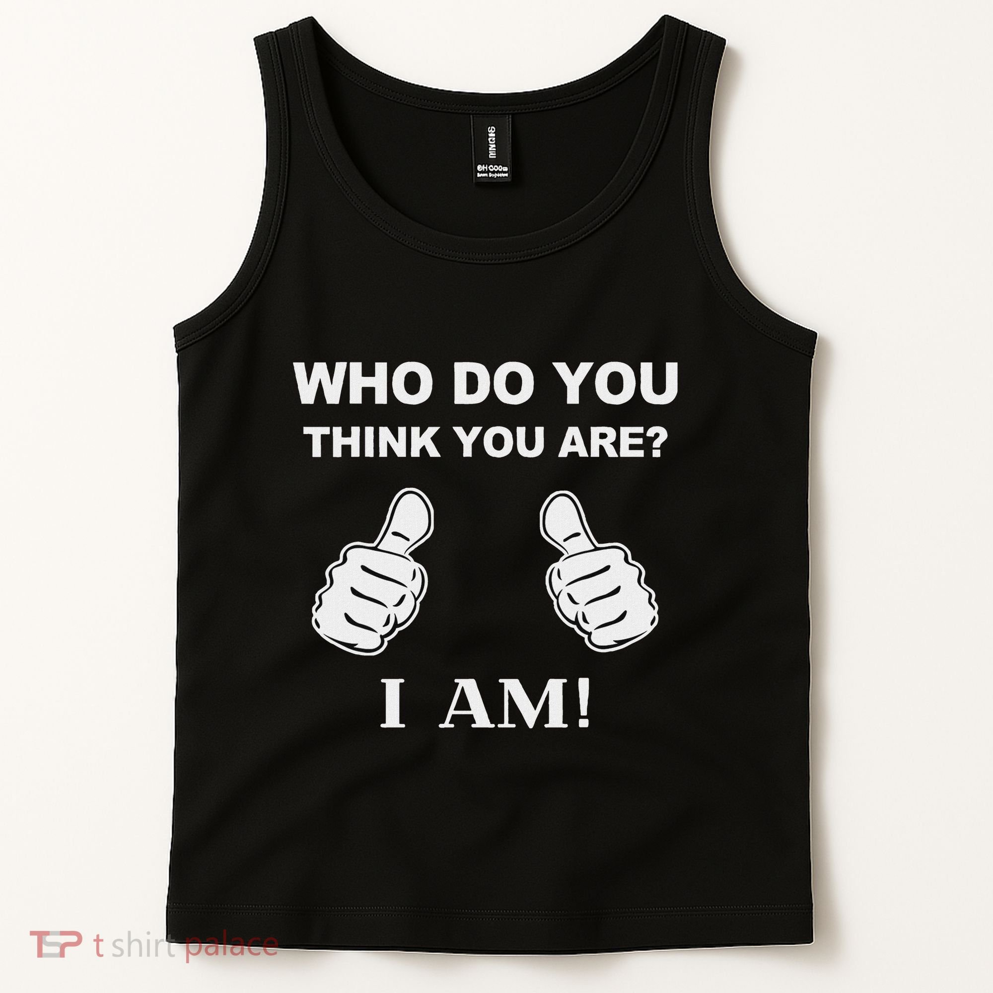 Who Do You Think You Are I Am Viral Funny Bowling Meme Tank Top