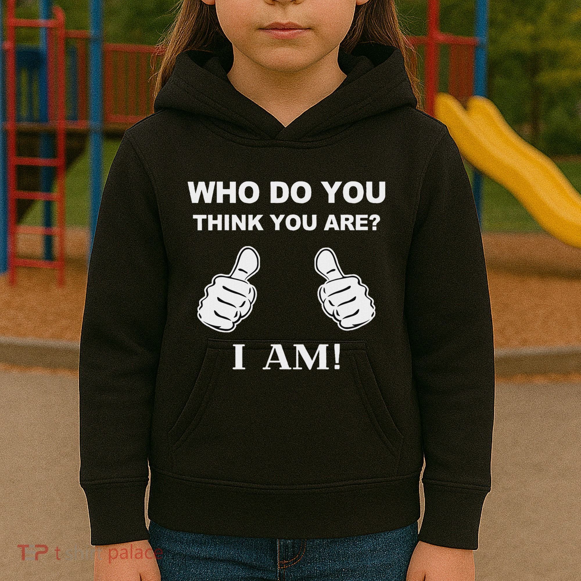 Who Do You Think You Are I Am Viral Funny Bowling Meme Kids Hoodie
