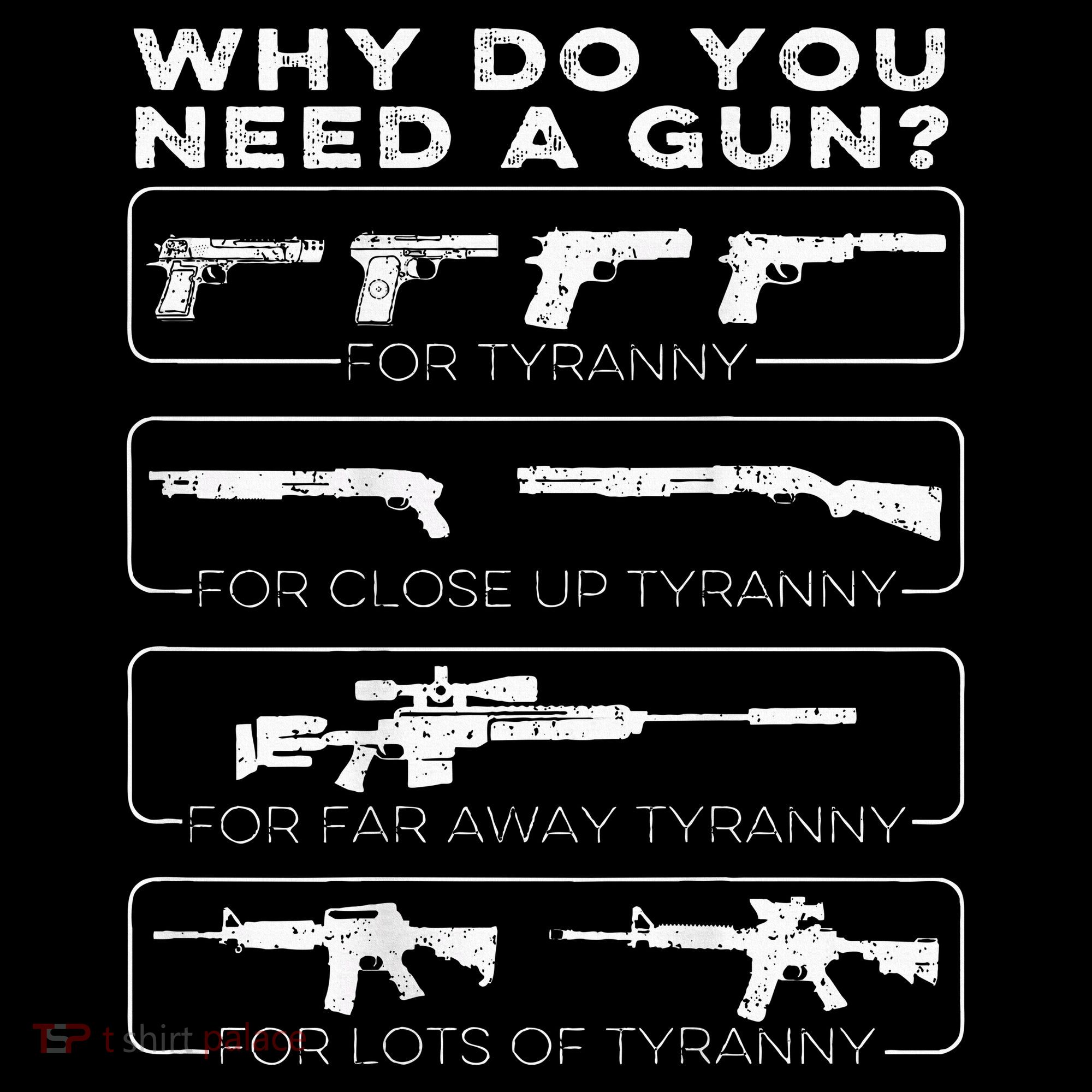 Why Do You Need A Gun For Tyranny Women's Hoodie