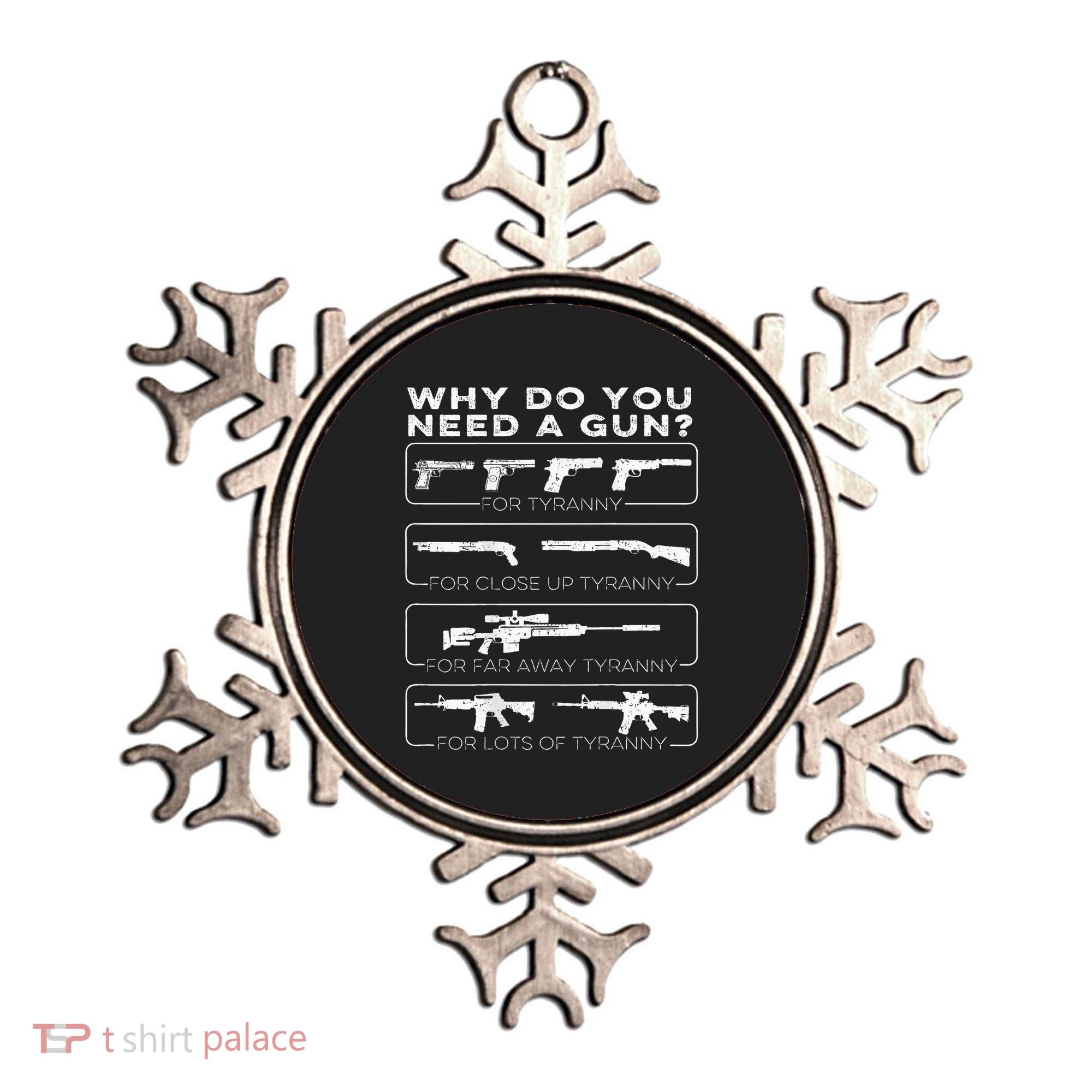Why Do You Need A Gun For Tyranny Ornament