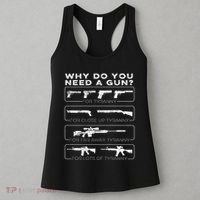Why Do You Need A Gun For Tyranny Women's Tank Top thumb 3