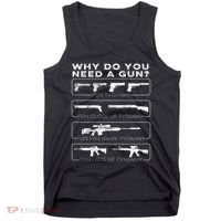 Why Do You Need A Gun For Tyranny Tank Top thumb 0
