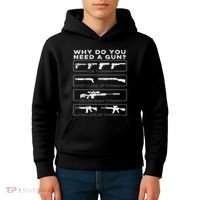 Why Do You Need A Gun For Tyranny Kids Hoodie thumb 4