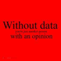 Without Data YouRe Just Another Person With An Opinion Santa Hat thumb 1