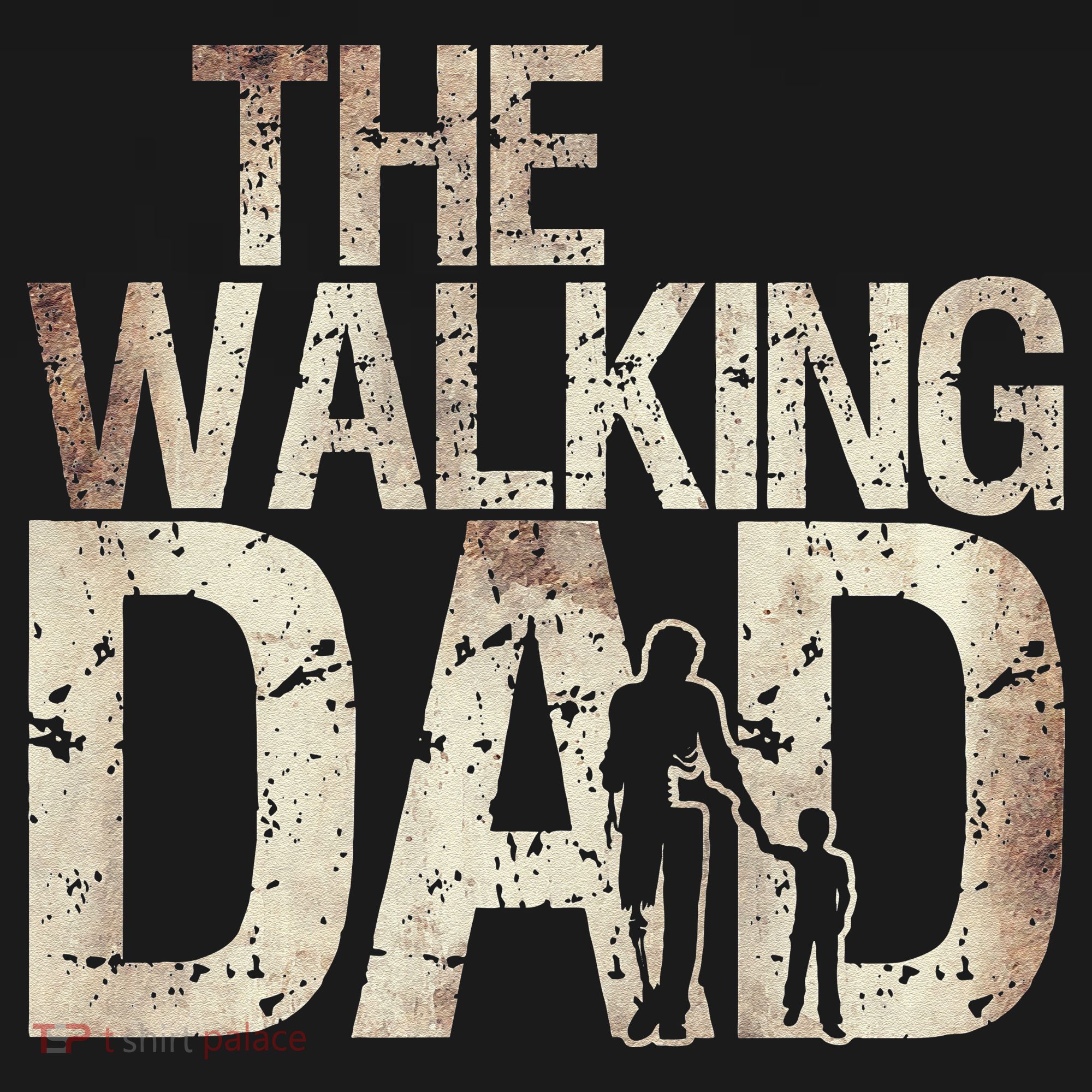 Walking Dad Zombie Man And Fathers Day Apocalypse Tank Top