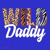 Wild Daddy Zoo Born Two Be Wild Bgiftday Safari Jungle Animal Funny Gift Women's Tank Top thumb 5