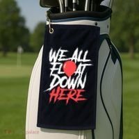 We All Float Down Here Golf Towel thumb 2
