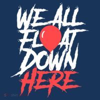 We All Float Down Here Golf Towel thumb 3