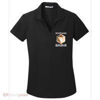 We All Roll For Initiative DnD Dice BLM Women's Dry Zone Grid Polo thumb 0