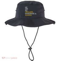 We are All Dreamers Immigrants and Humans Bucket Hat thumb 0