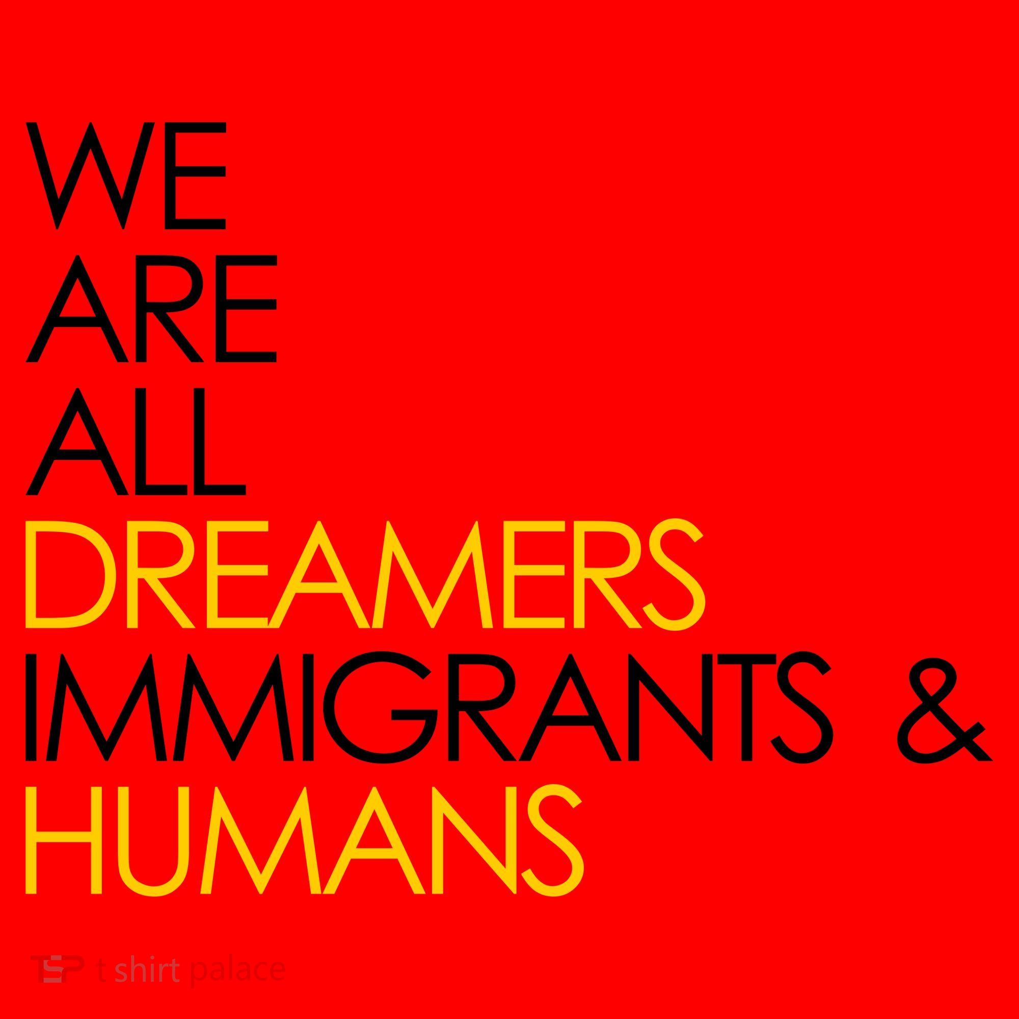 We are All Dreamers Immigrants and Humans Santa Hat