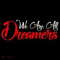 We are All Dreamers Script Logo Support DACA Bucket Hat thumb 4