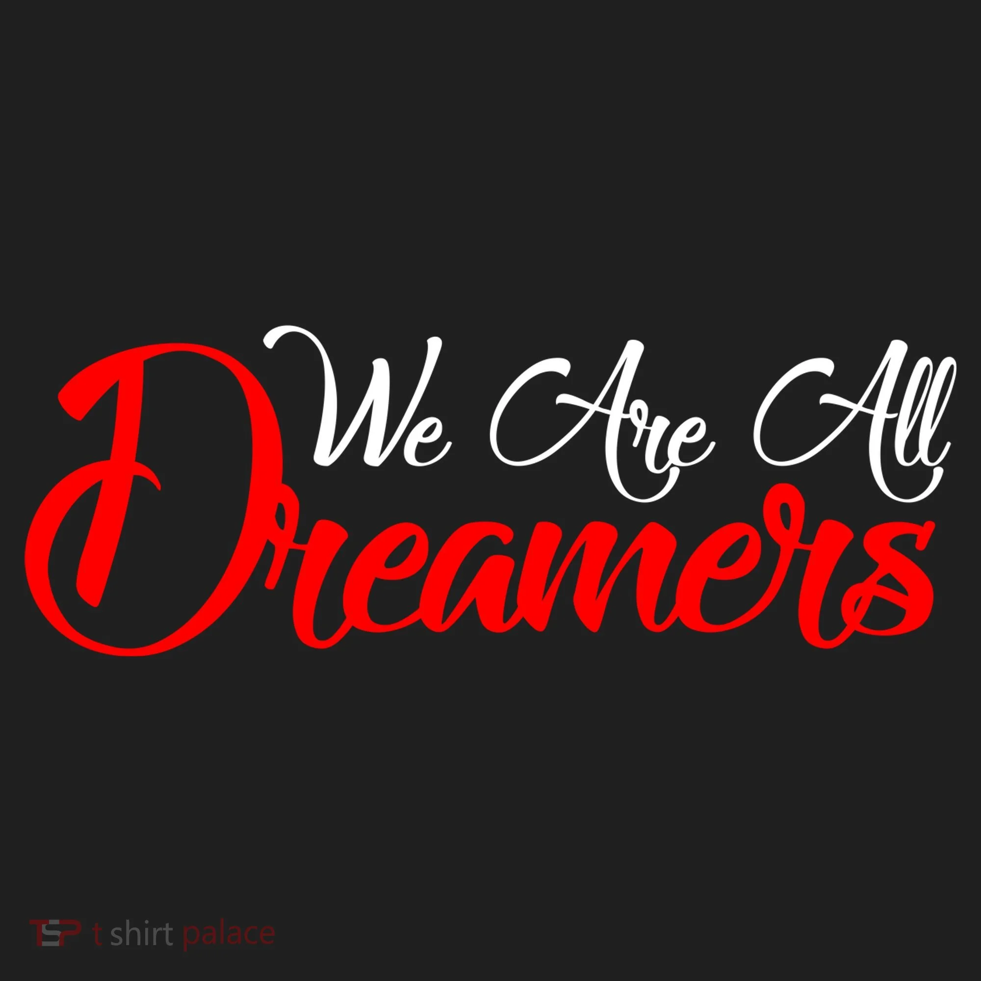 We are All Dreamers Script Logo Support DACA Beanie