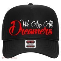 We are All Dreamers Script Logo Support DACA Hat thumb 0