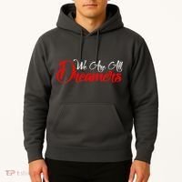 We are All Dreamers Script Logo Support DACA Hoodie thumb 2