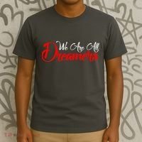 We are All Dreamers Script Logo Support DACA T-Shirt thumb 3