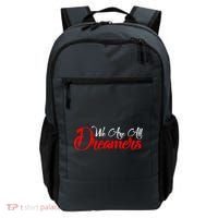 We are All Dreamers Script Logo Support DACA Backpack thumb 0