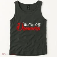 We are All Dreamers Script Logo Support DACA Tank Top thumb 2