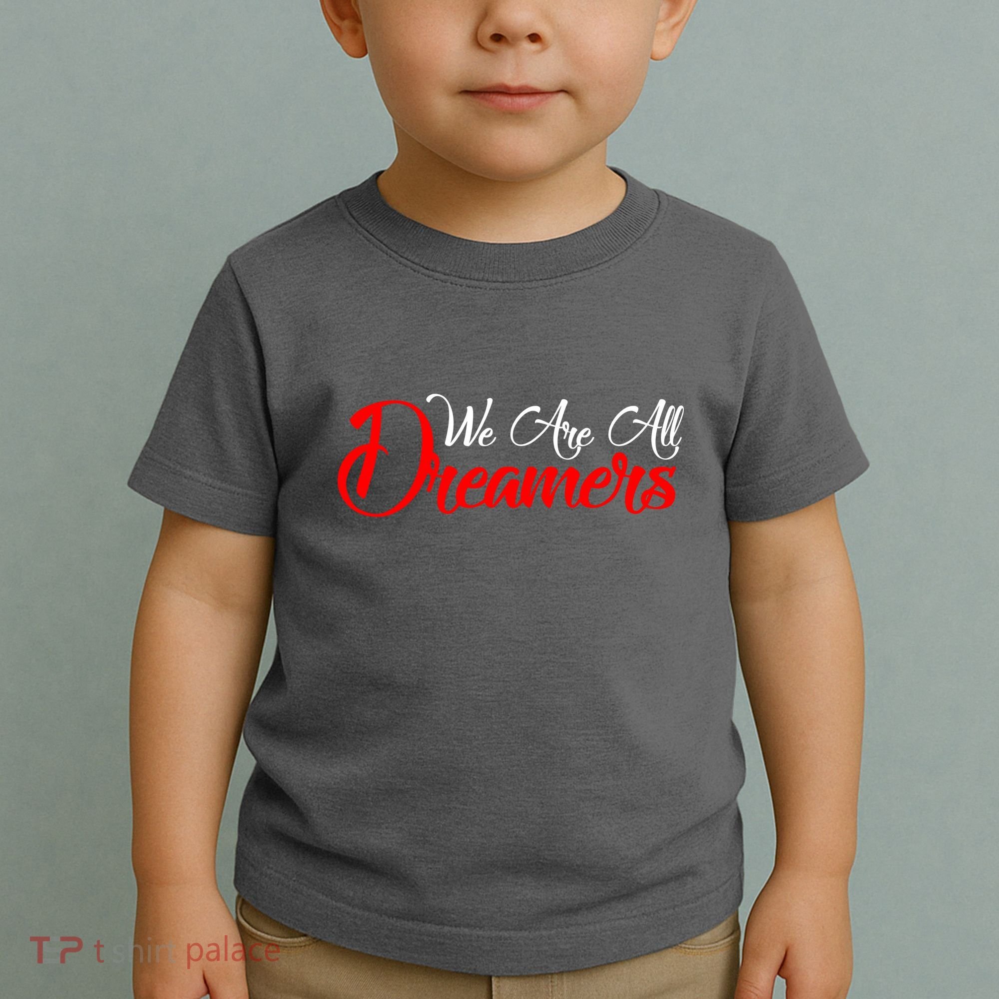 We are All Dreamers Script Logo Support DACA Toddler T-Shirt