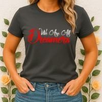 We are All Dreamers Script Logo Support DACA Women's T-Shirt thumb 2