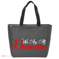 We are All Dreamers Script Logo Support DACA Tote Bag thumb 0