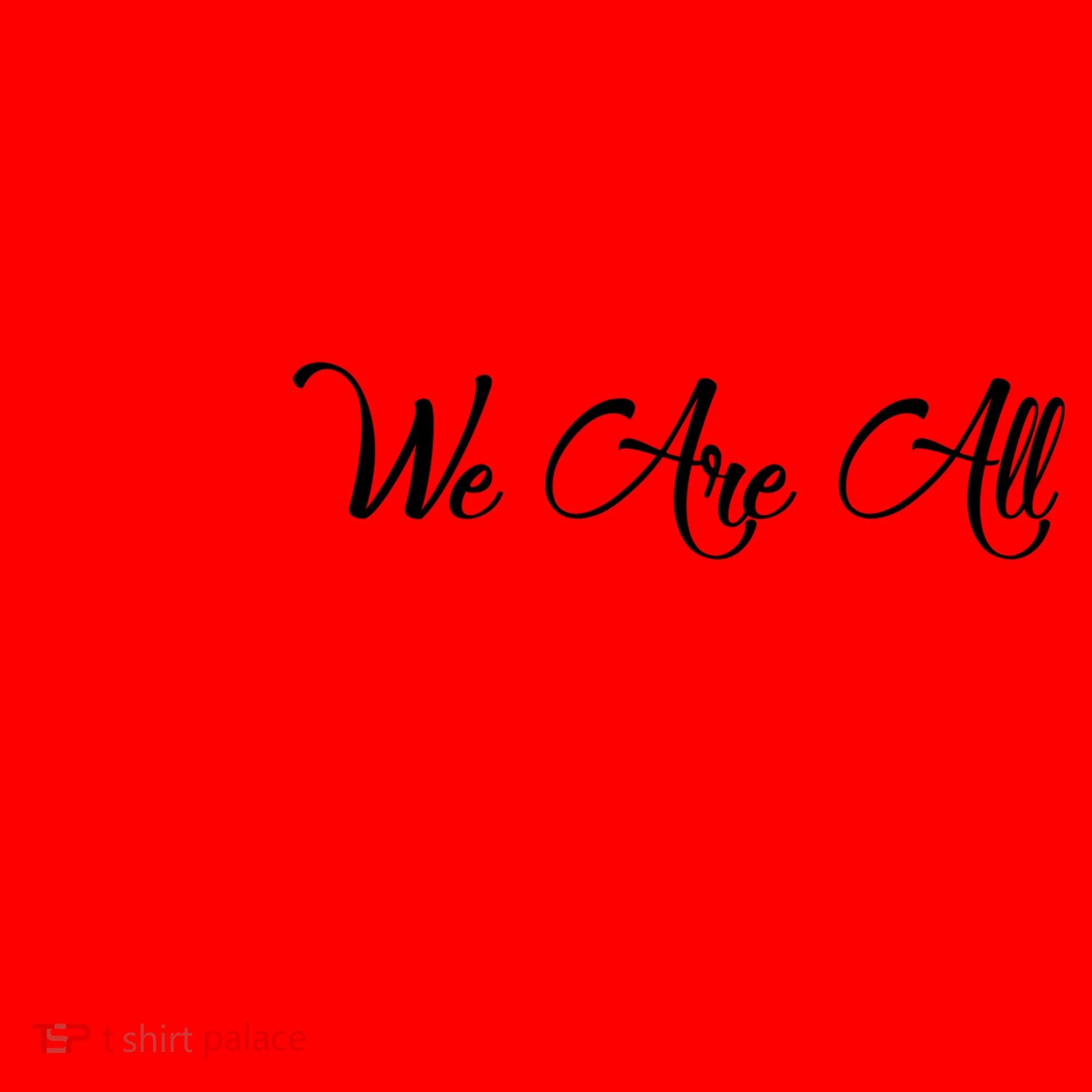 We are All Dreamers Script Logo Support DACA Santa Hat