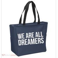 We are All Dreamers Support DACA Tote Bag thumb 2
