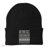 We Are All Dreamers Ugly Christmas Beanie thumb 0