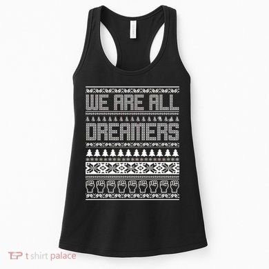 We Are All Dreamers Ugly Christmas Women's Tank Top