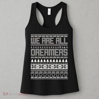 We Are All Dreamers Ugly Christmas Women's Tank Top thumb 3