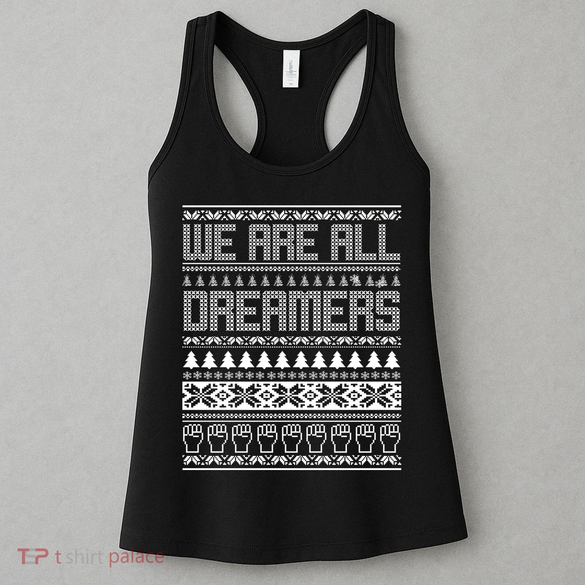 We Are All Dreamers Ugly Christmas Women's Tank Top