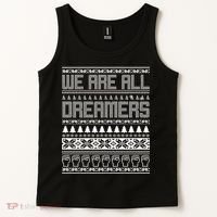 We Are All Dreamers Ugly Christmas Tank Top thumb 2