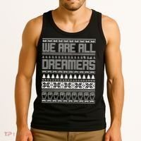 We Are All Dreamers Ugly Christmas Tank Top thumb 3