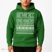 We Are All Dreamers Ugly Christmas Hoodie thumb 2
