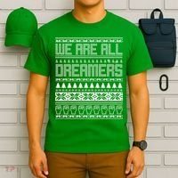 We Are All Dreamers Ugly Christmas T-Shirt thumb 6