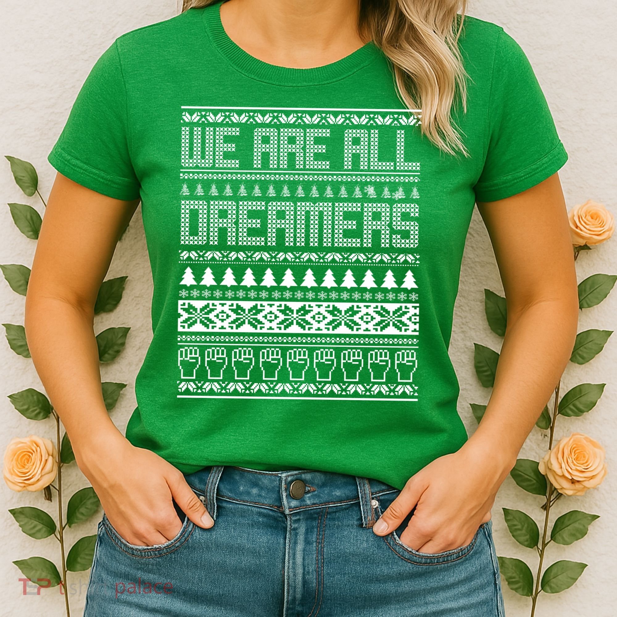 We Are All Dreamers Ugly Christmas Women's T-Shirt