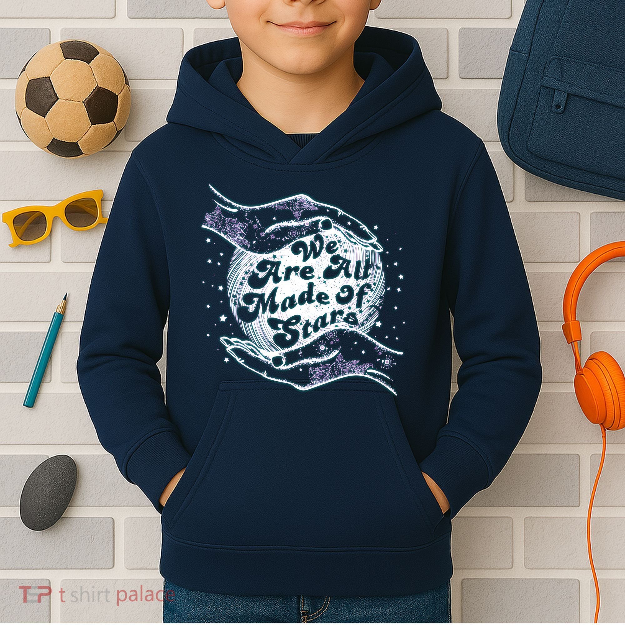 We Are All Made of Stars Kids Hoodie