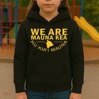 We Are Mauna Kea- Aloha Aina Kids Hoodie thumb 3