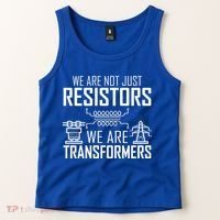 We Are Not Just Resistors We Are Transformers Science Tank Top thumb 2