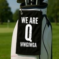 We Are Q Golf Towel thumb 2